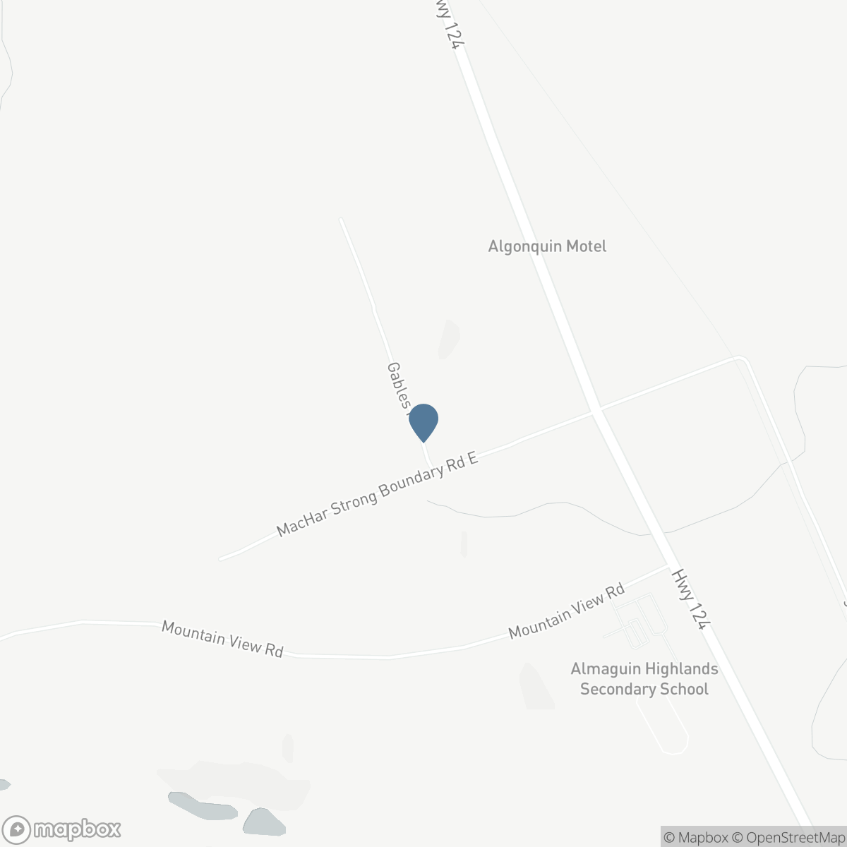 379 GABLES ROAD, Machar, Ontario P0A 1X0